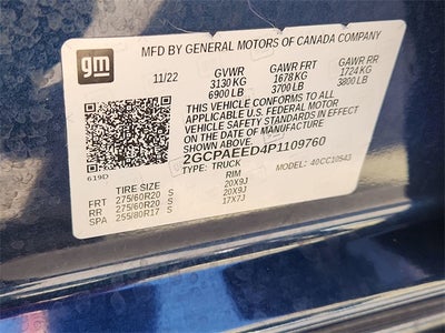 2023 Chevrolet Silverado 1500 LTZ