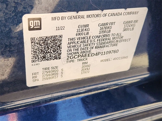 2023 Chevrolet Silverado 1500 LTZ