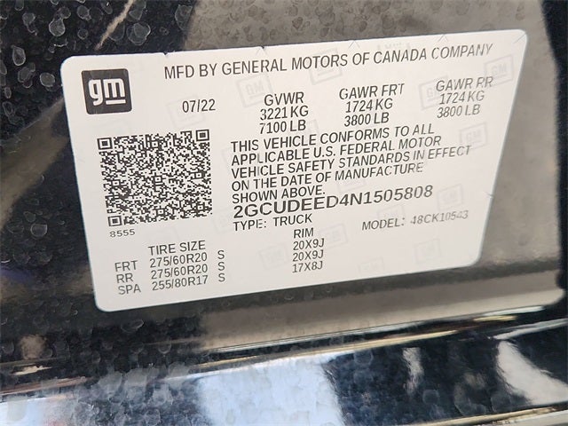 2022 Chevrolet Silverado 1500 RST