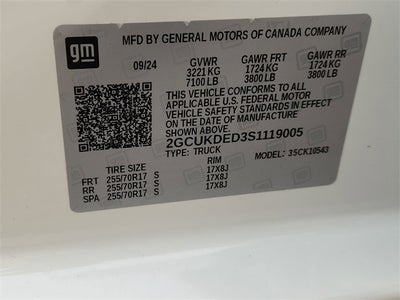 2025 Chevrolet Silverado 1500 LT LT1