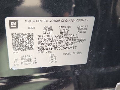 2020 Chevrolet Equinox LS