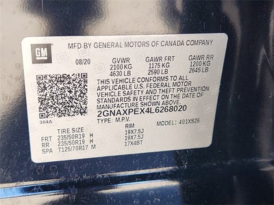 2020 Chevrolet Equinox Premier