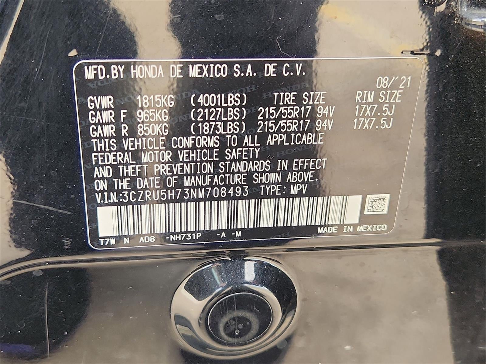 2022 Honda HR-V EX-L