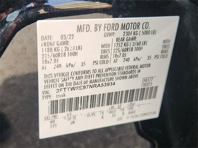 2022 Ford Maverick Lariat