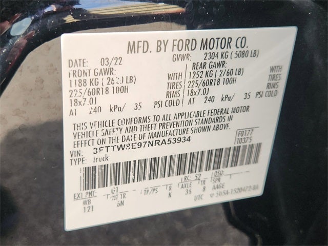 2022 Ford Maverick Lariat