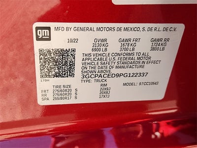 2023 Chevrolet Silverado 1500 LT Texas Edition