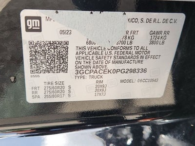 2023 Chevrolet Silverado 1500 LT Texas Edition