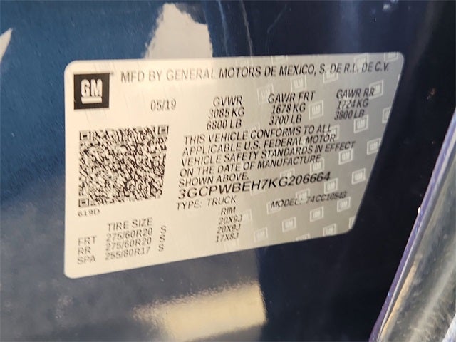 2019 Chevrolet Silverado 1500 Custom