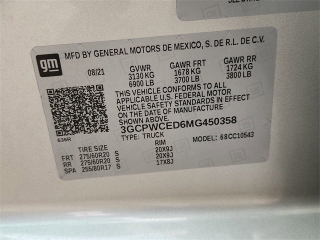 2021 Chevrolet Silverado 1500 LT Texas Edition