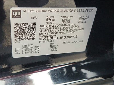 2024 Chevrolet Silverado 1500 ZR2