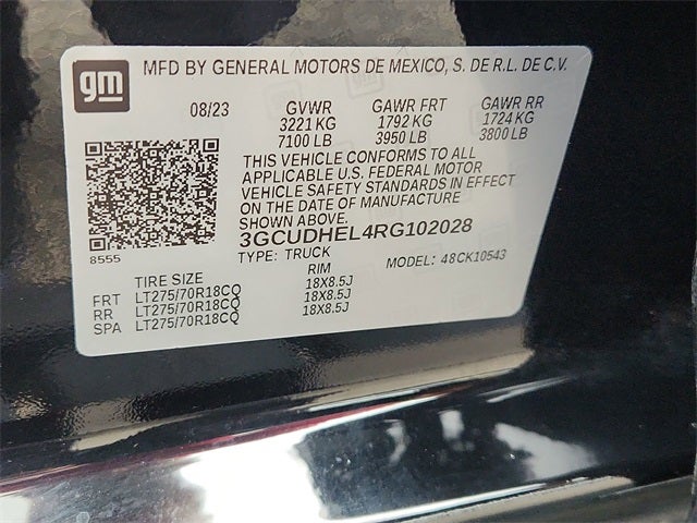 2024 Chevrolet Silverado 1500 ZR2