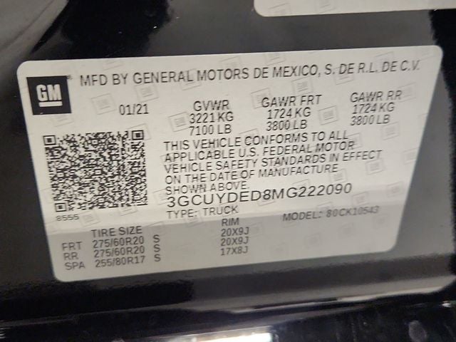2021 Chevrolet Silverado 1500 LT Texas Edition