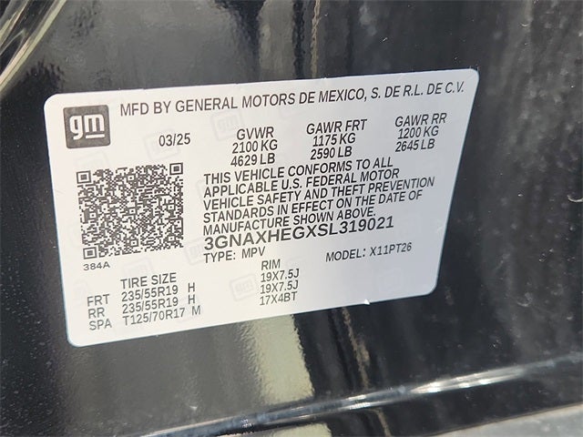 2025 Chevrolet Equinox LT