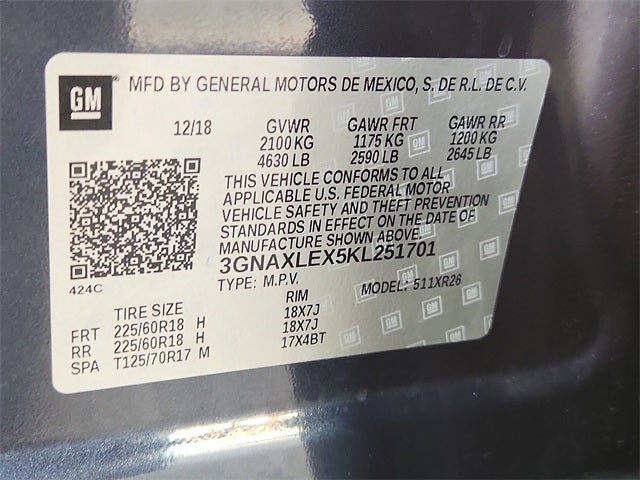 2019 Chevrolet Equinox LT