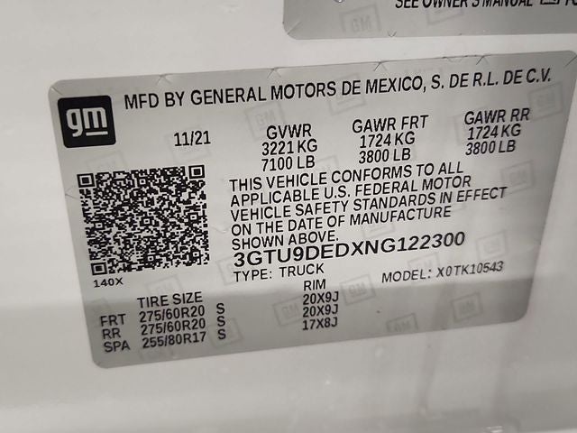 2022 GMC Sierra 1500 Limited SLT