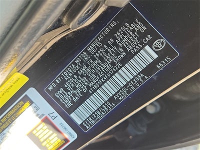 2015 Toyota Camry Hybrid LE