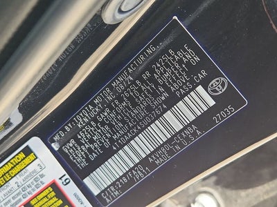 2025 Toyota Camry LE