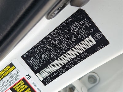 2022 Toyota Camry SE