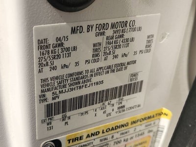 2015 Lincoln Navigator L Base