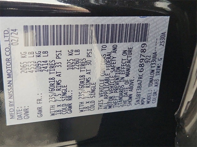 2024 Nissan Rogue SV