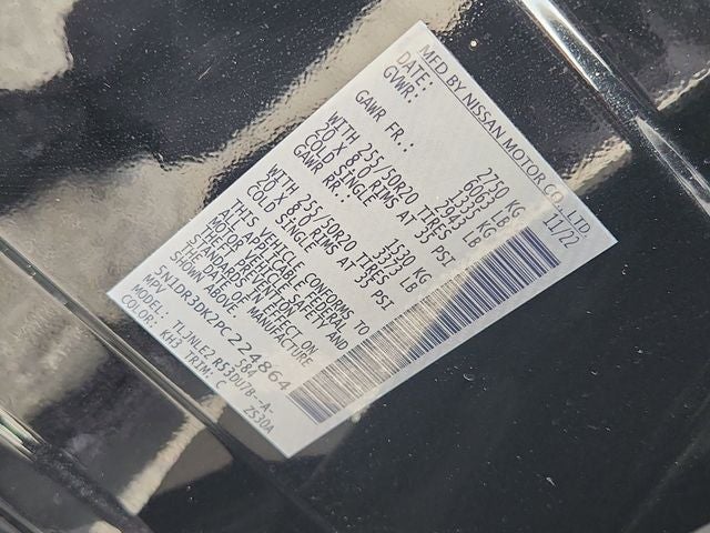 2023 Nissan Pathfinder Platinum