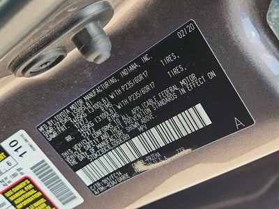 2020 Toyota Sienna LE 8 Passenger