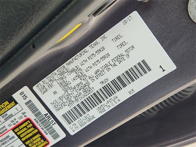 2018 Toyota Tundra Limited CrewMax