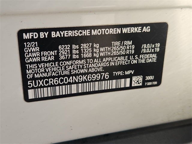 2022 BMW X5 xDrive40i