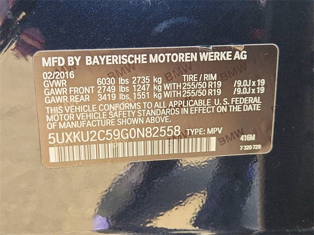 2016 BMW X6 xDrive35i