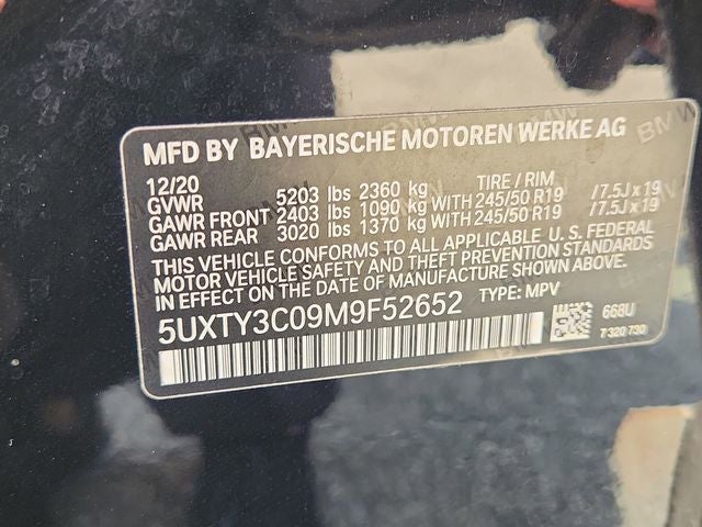 2021 BMW X3 sDrive30i