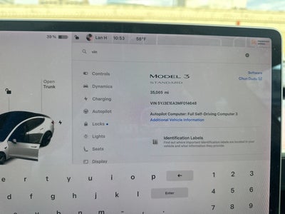 2021 Tesla Model 3 Standard Range Plus