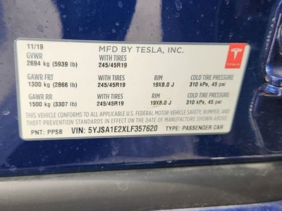 2020 Tesla Model S Base