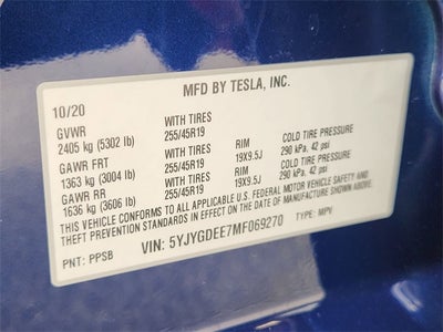 2021 Tesla Model Y Long Range