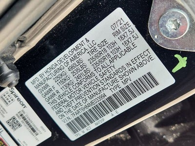 2021 Honda CR-V Hybrid EX-L