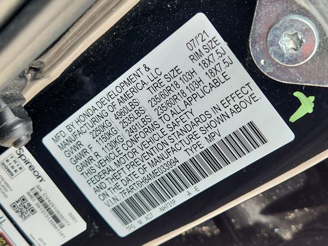 2021 Honda CR-V Hybrid EX-L