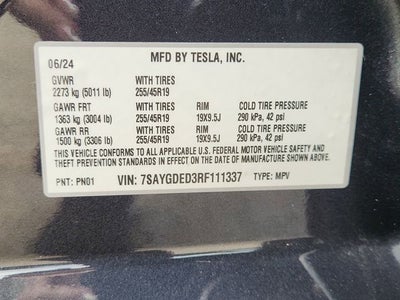 2024 Tesla Model Y Long Range