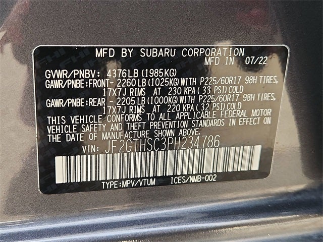 2023 Subaru Crosstrek Sport