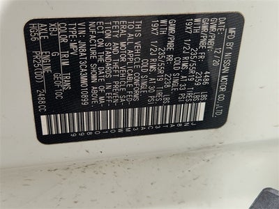 2021 Nissan Rogue SL