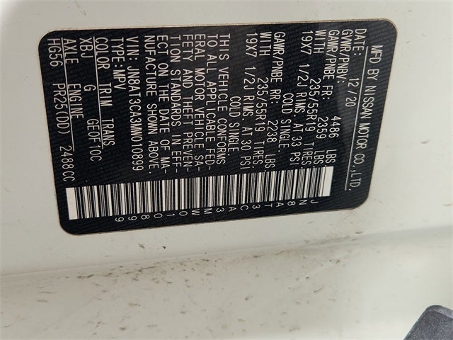 2021 Nissan Rogue SL