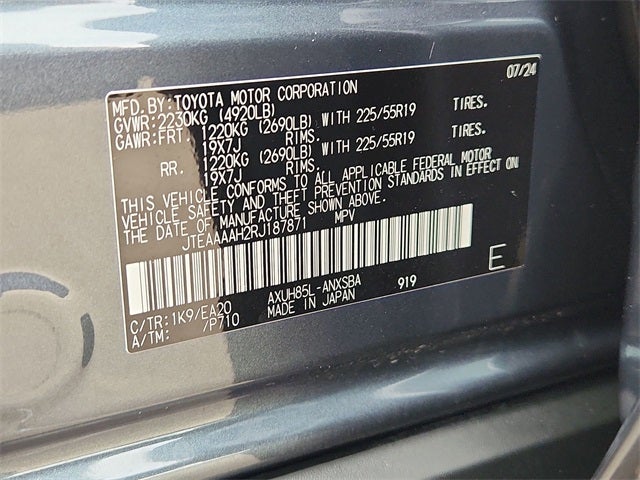 2024 Toyota Venza Limited