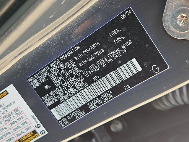 2024 Toyota Land Cruiser Base