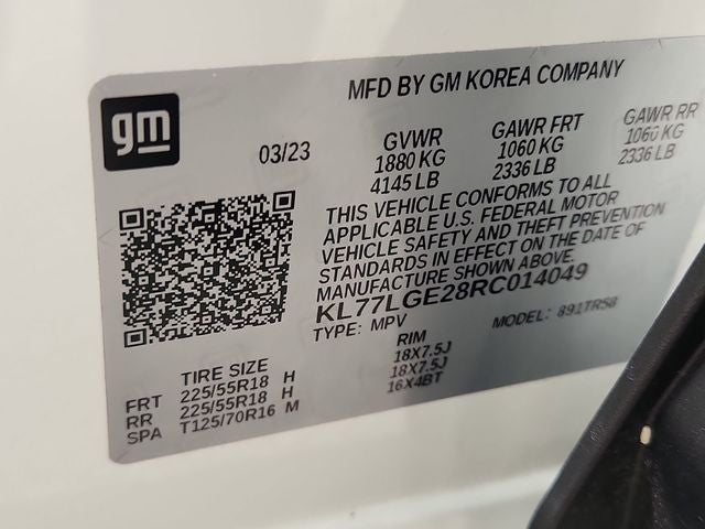 2024 Chevrolet Trax 1RS