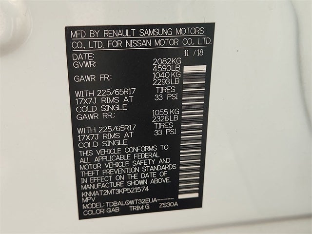 2019 Nissan Rogue SV