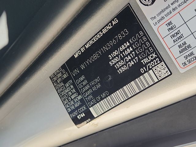 2022 Mercedes-Benz Metris Cargo