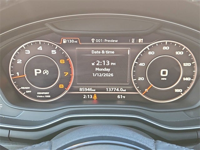 2018 Audi A4 2.0T ultra Premium