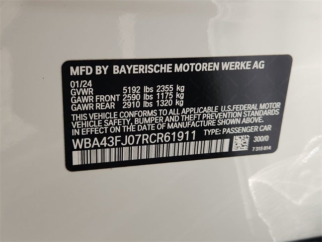 2024 BMW 5 Series 530i