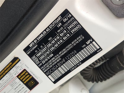 2017 Mercedes-Benz GLC GLC 300