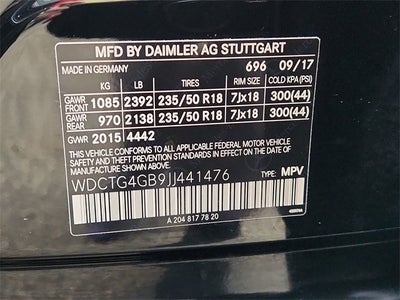 2018 Mercedes-Benz GLA GLA 250 4MATIC®