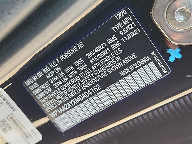 2021 Porsche Cayenne Base