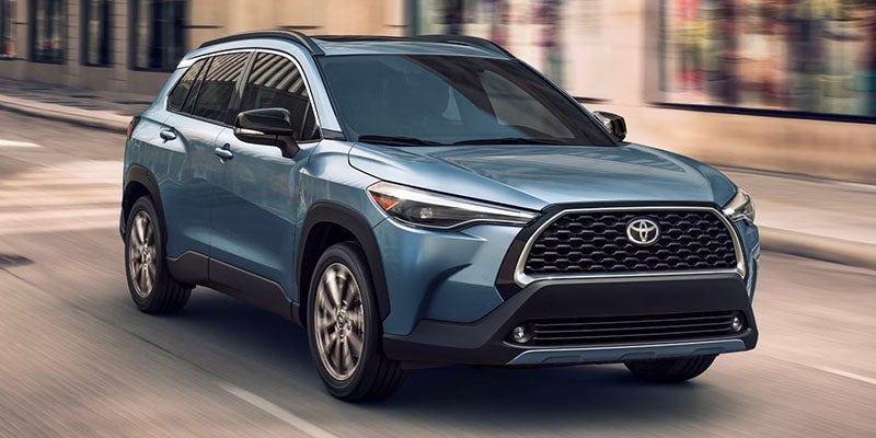 Blue 2025 Toyota Corolla Cross